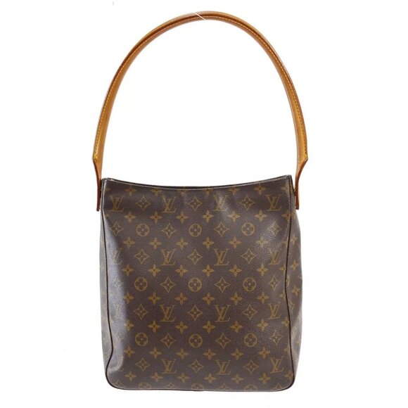 Auth Louis Vuitton LOOPING GM SHOULDER BAG PURSE MONOGRAM - Picture 1 of 10